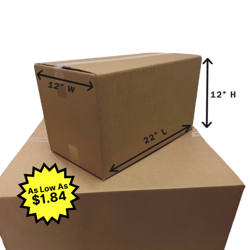 22&quot; X 12&quot; X 12&quot; Corrugated Box