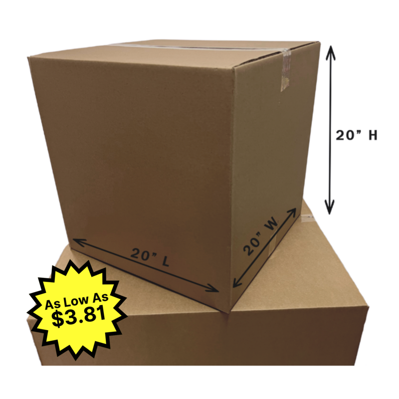 20&quot; X 20&quot; X 20&quot; Corrugated Box