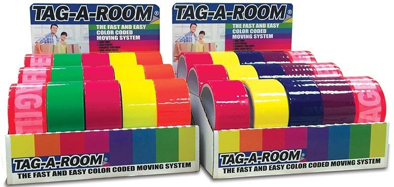 Tag-A-Room Tape Display Kit
