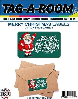 Special Occasion Mailing/Shipping Labels (Merry Christmas)
