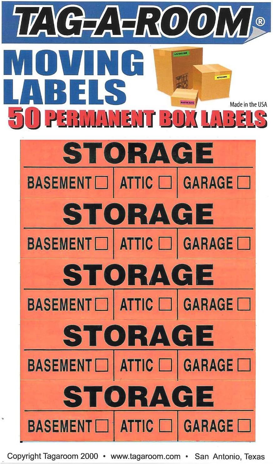 Storage Labels