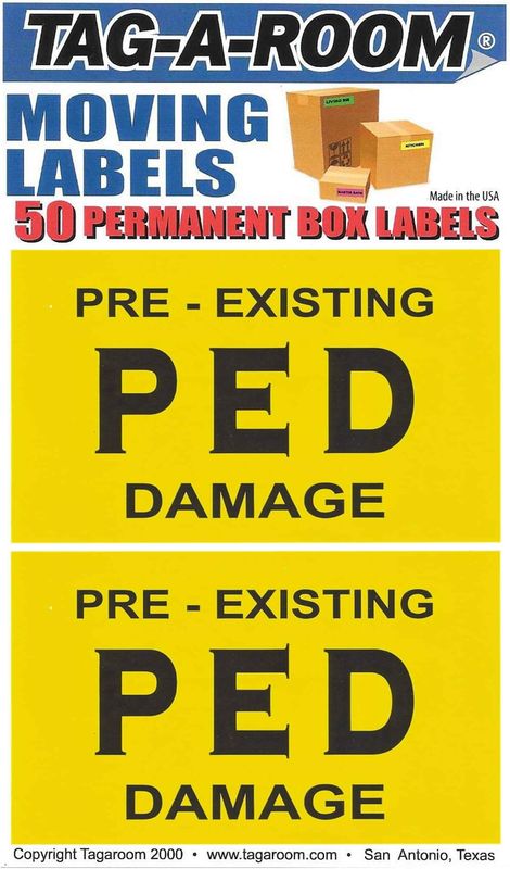 Pre-Existing Damage - 50 Count