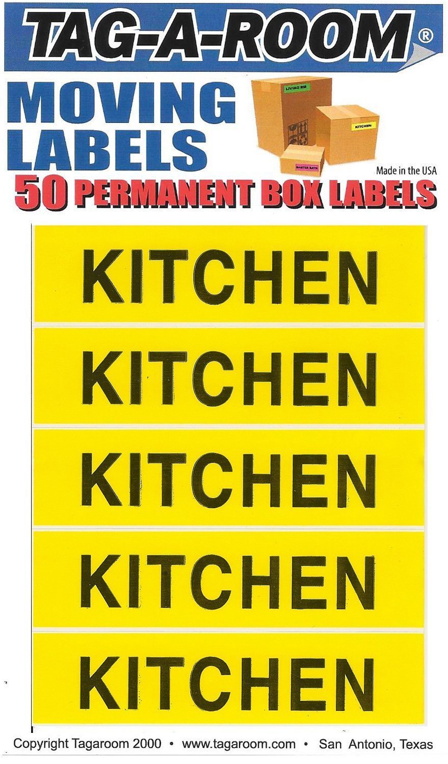 Kitchen Labels - 50 Count