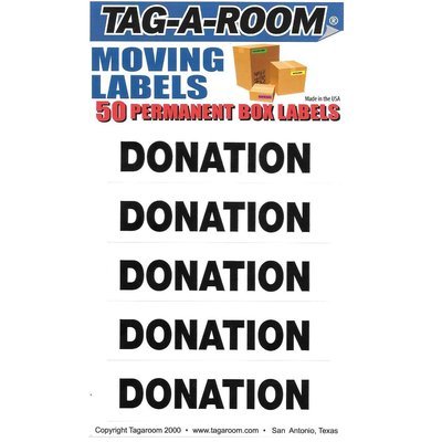 Donation Labels - 50 Count