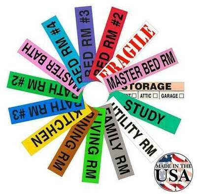 Tag-A-Room Moving Label Systems
