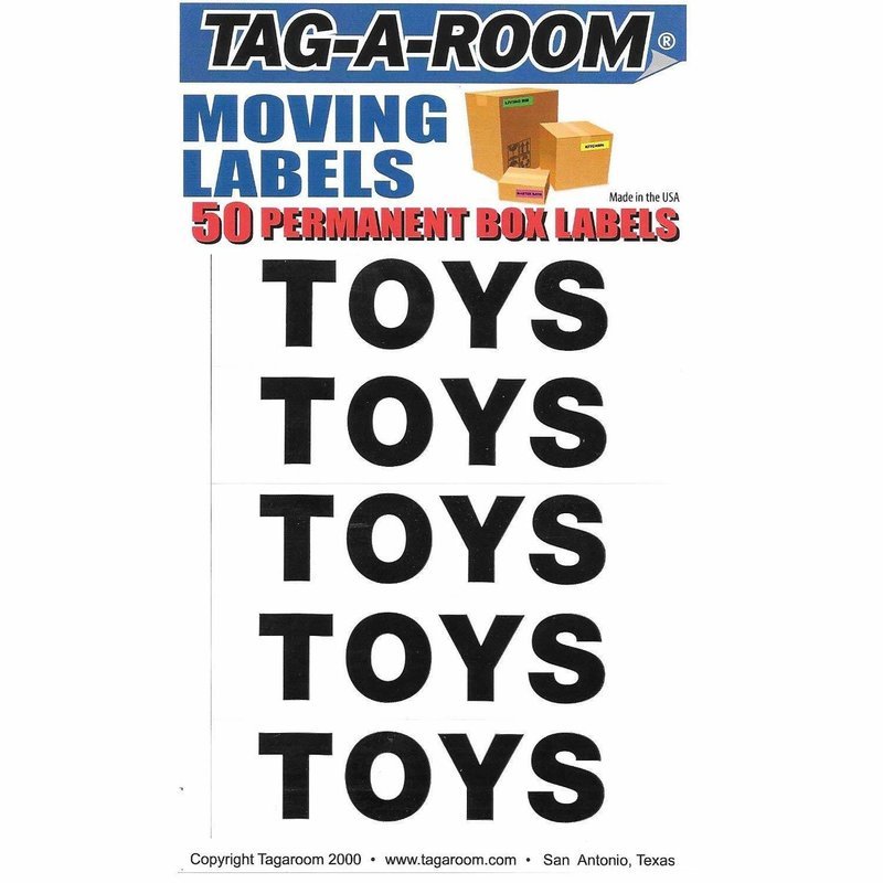 Box Content Moving Label (Toys)
