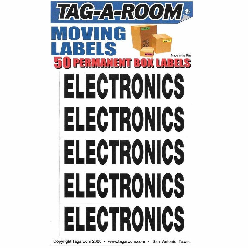 Box Content Moving Label (Electronics)