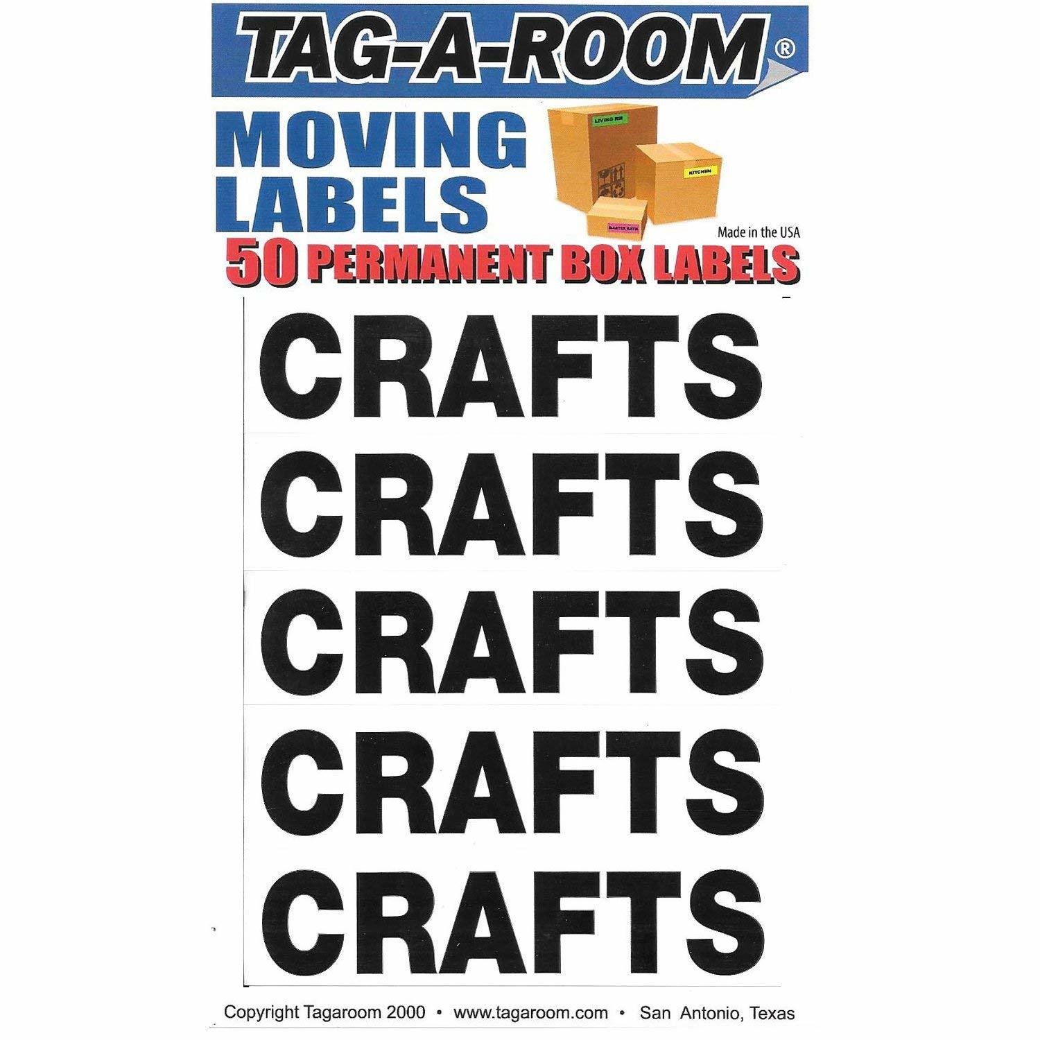 Box Content Moving Label (Crafts)