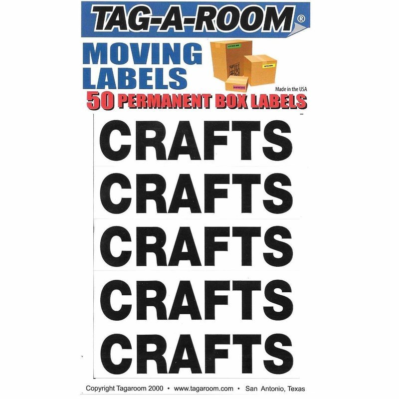 Box Content Moving Label (Crafts)
