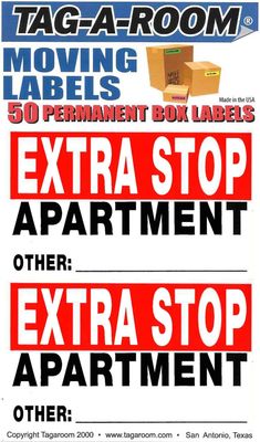 Extra Stop Apartment - 50 Count