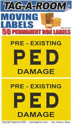 Pre-Existing Damage - 50 Count