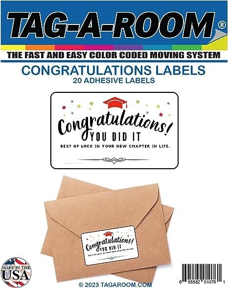 Special Occasion Mailing/Shipping Labels (Congratulations)