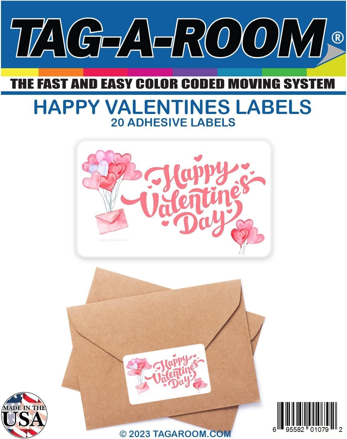 Special Occasion Mailing/Shipping Labels (Happy Valentines)