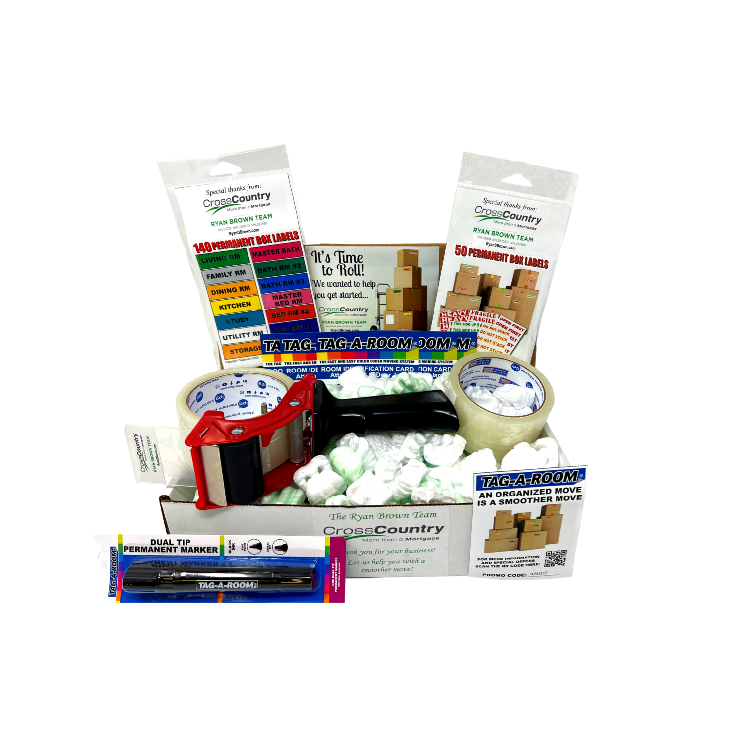 Private Labeled Moving Kit/ Low As $24.00 ea.
