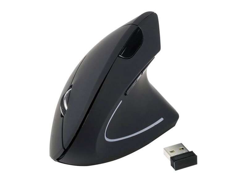 Equip Raton Ergonomico Inalambrico USB 1600dpi - 5 Botones - Uso Diestro