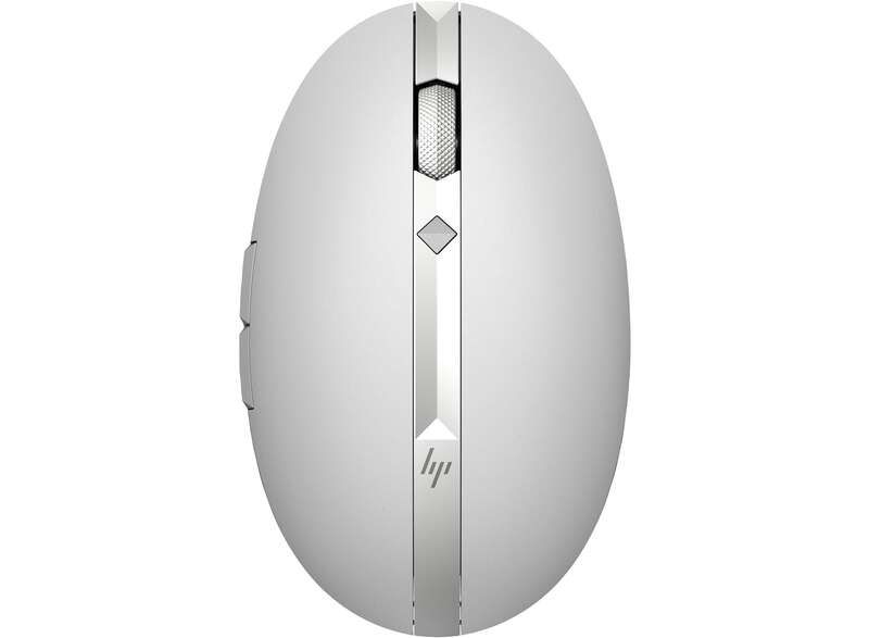 HP Spectre 700 Raton Laser Bluetooth Recargable 1200dpi - 5 Botones - Vinculable con 4 Dispositivos - Uso Diestro - Color Plata
