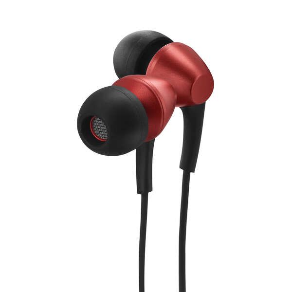 Energy Sistem Auriculares Urban 3 - Microfono - Control de Conversacion - Ligereza - Iman de Neodimio - Color Rojo