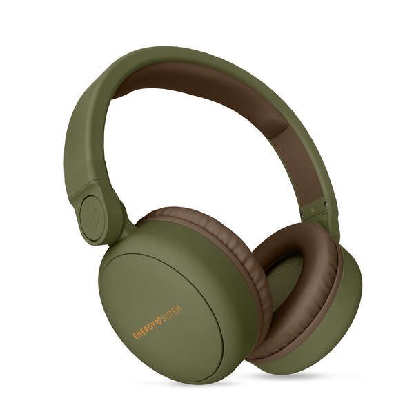 Energy Sistem Auriculares 2 Bluetooth - Larga Duracion de Bateria - 180º Plegable - Color Verde