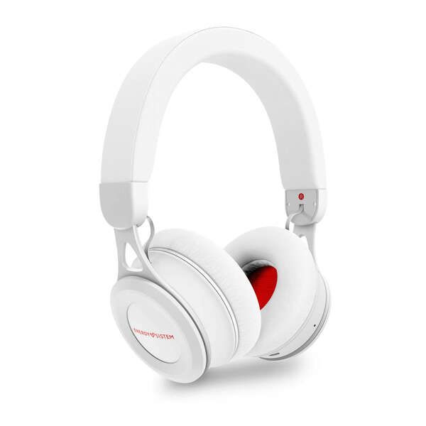 Energy Sistem Auriculares Bluetooth Urban 3 - Graves Profundos - Acabados Metalicos - Larga Duracion Bateria - Color Blanco