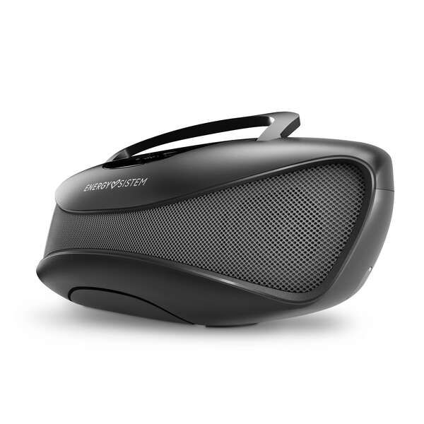 Energy Sistem Caja de Musica BZ7+ - Bluetooth 5.0 - TWS - 20W - USB/Sd - FM - Manos Libres y Display - Color Negro