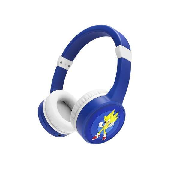 Energy Sistem Lol&Roll Super Sonic Kids Auriculares Bluetooth - Compartir Musica - Bluetooth 5.1 - <85 DB Limite de Volumen - Color Azul