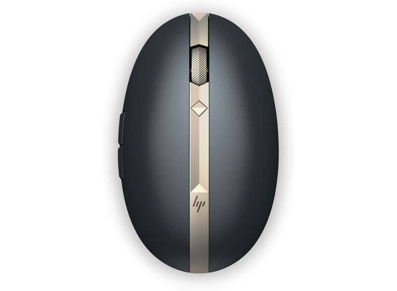 HP Spectre 700 Raton Laser Bluetooth Recargable 1200dpi - 5 Botones - Vinculable con 4 Dispositivos - Uso Diestro - Color Azul Poseidon