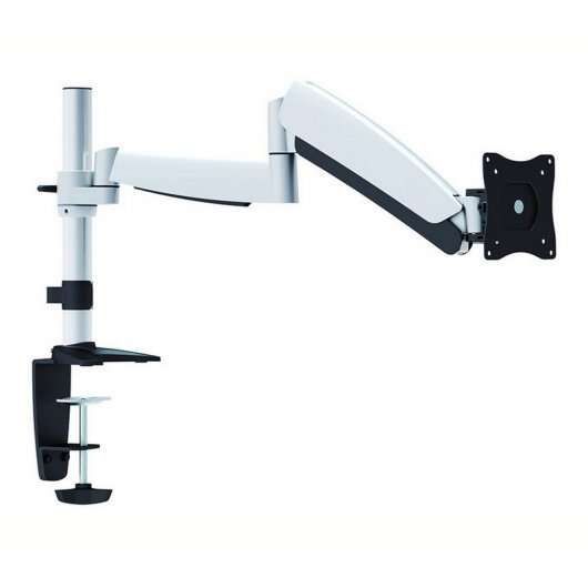 Equip Soporte de Brazo Articulado de Mesa para Pantalla 13"/27" - Giratorio 360º - Peso Max 9Kg - VESA 100x100 - Color Blanco