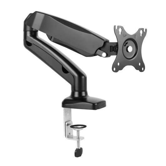 Equip Soporte de Mesa con Brazo Articulado para Monitor 13"/27" - Gestion de Cables - Piston de Gas - Peso Max 6.5kg - VESA 100X100mm
