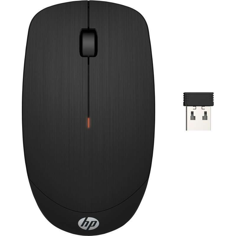 HP X200 Raton Inalambrico USB 1600dpi - 3 Botones - Uso Ambidiestro - Color Negro