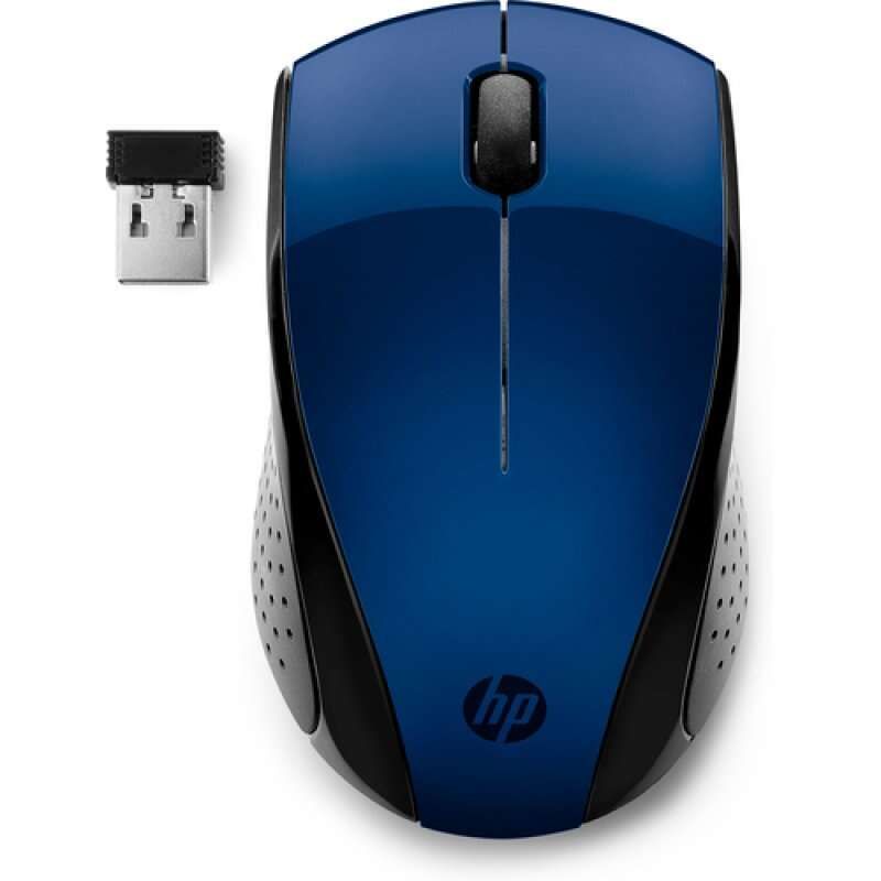 HP 220 Raton Inalambrico 1300dpi - 3 Botones - Uso Ambidiestro - Color Azul