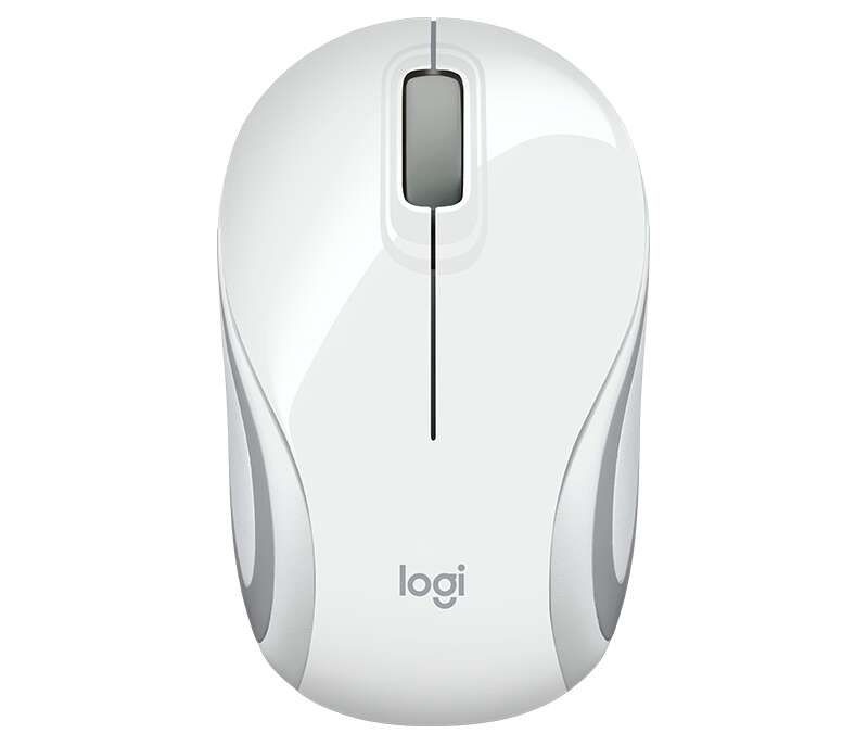Logitech M187 Raton Inalambrico USB 1000dpi - 3 Botones - Uso Ambidiestro - Color Blanco