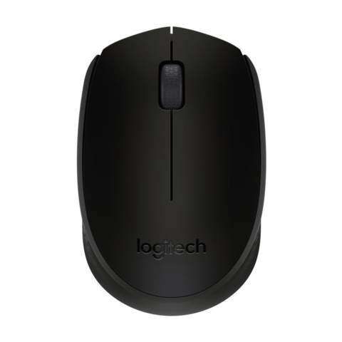 Logitech B170 Raton Inalambrico 1000dpi - 3 Botones - Uso Ambidiestro - Color Negro