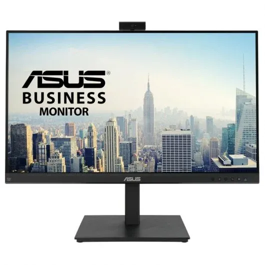 Asus Monitor 27" LED IPS FullHD 1080p - Webcam - Respuesta 5ms - Ajustable en Altura, Giratorio e Inclinable - Altavoces Incorporados - Angulo de Vision 178º - 16:9 - USB, HDMI, VGA, DisplayPort - VESA 100x100mm