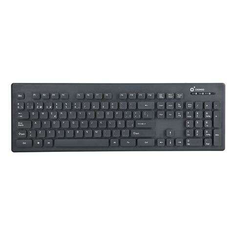 Cromad Confort G660 Teclado Multimedia - Silencioso - Cable 1.60m