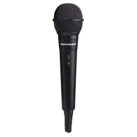 Coolsound Microfono para Karaoke - Conector 6.5mm - Interruptor On/Off - Cable de 2.50m