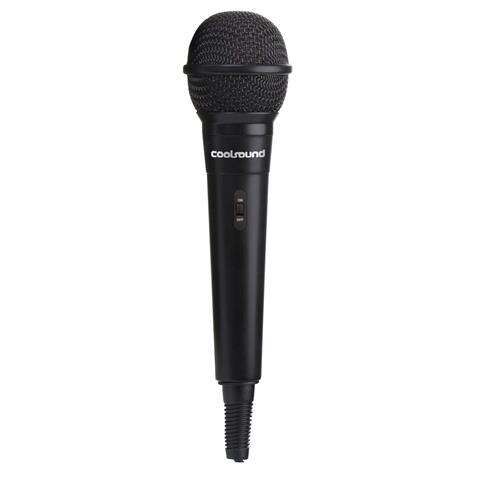 Coolsound Microfono para Karaoke - Conector 6.5mm - Interruptor On/Off - Cable de 5m