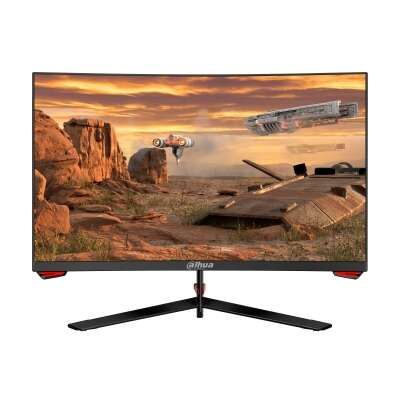 Dahua Monitor Gaming 27" LED VA Curvo 1500R FullHD 1080p 165Hz - Respuesta 1ms - Angulo de Vision 178º - 16:9 - HDMI, DisplayPort - VESA 75x75mm