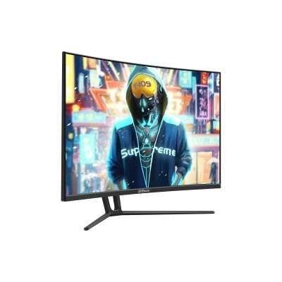 Dahua Monitor Gaming 31.5" LED VA Curvo 1500R FullHD 1080p 165Hz - Respuesta 1ms - Angulo de Vision 178º - 16:9 - HDMI, DisplayPort - VESA 75x75mm