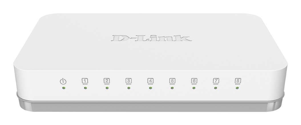 D-Link Switch 8 Puertos Gigabit 10/100/1000 Mbps