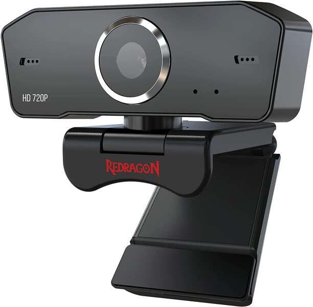 Redragon Fobos GW600 Webcam HD - Microfono Integrado - Enfoque Fijo - Campo de Vision 68º