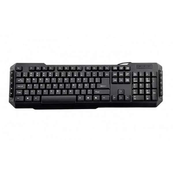 3GO Teclado Multimedia USB Drile Negro