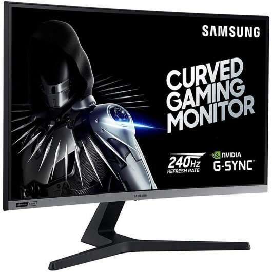 Samsung Monitor Curvo LED 27" Full HD 1080p - Respuesta 4ms - 16:9 - Angulo de Vision 178º - HDMI, DP - VESA 75x75mm