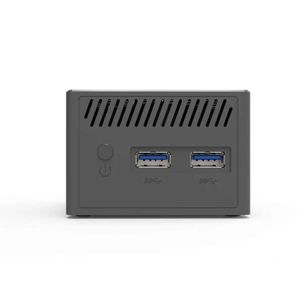 Leotec MiniPc N100 Mini Ordenador Intel Alder Lake N100 a 3.8Ghz - 12GB - 256GB SSD - RJ-45, USB-3.0, HDMI, VGA, DisplayPort - Color Gris