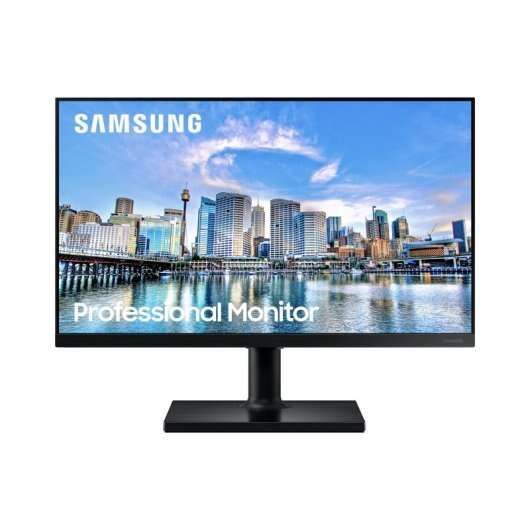 Samsung Monitor LED 24" IPS Full HD 1080p - FreeSync - Respuesta 5ms - 16:9 - USB, HDMI, DP - VESA 100x100 - Color Negro