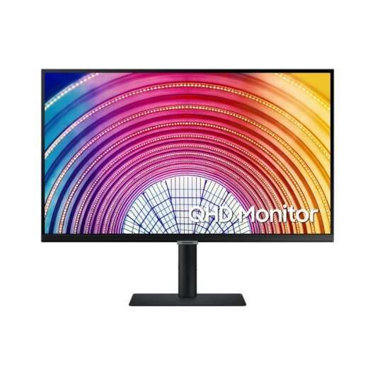 Samsung Monitor LED 27" IPS QHD 75Hz FreeSync - Respuesta 5ms - Regulable en Altura, Giratorio e Inclinable - Angulo de Vision 178º - 16:9 - USB, HDMI, DisplayPort - VESA 100x100mm