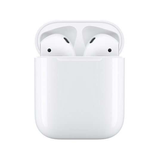 Apple AirPods V2 Auriculares Inalambricos Bluetooth - 2 Microfonos con Tecnologia Beamforming - Control Tactil - Autonomia hasta 5h