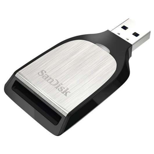 Sandisk Extreme Pro Lector Grabador de Tarjetas SD UHS-II USB 3.0 - Color Negro/Acero
