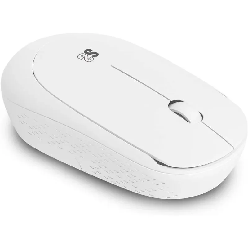 Subblim Ratón inalámbrico Business Plus Silencioso - 1200 DPI - Silencioso, Preciso, Ambidiestro, Ahorro de energía - Color Blanco