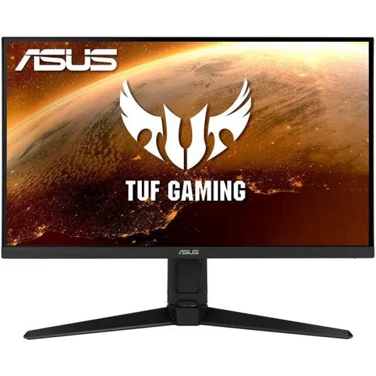 Asus TUF Gaming Monitor 27" LED IPS FullHD 1080P 165Hz HDR FreeSync - Respuesta 1ms - Ajustable en Altura, Giratorio e Inclinable - Altavoces Incorporados - Angulo de Vision 178º - 16:9 - HDMI, DisplayPort - VESA 100x100mm