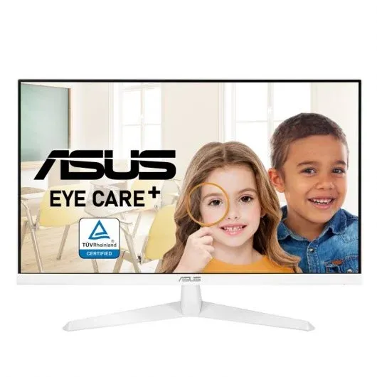 Asus Monitor 27" LED IPS Full HD 1080p 75Hz FreeSync - Respuesta 1ms - Angulo de Vision 178° - 16:9 - HDMI, VGA - VESA 100x100mm